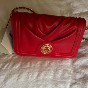 Valentino Orlandi Red Crossbody Bag